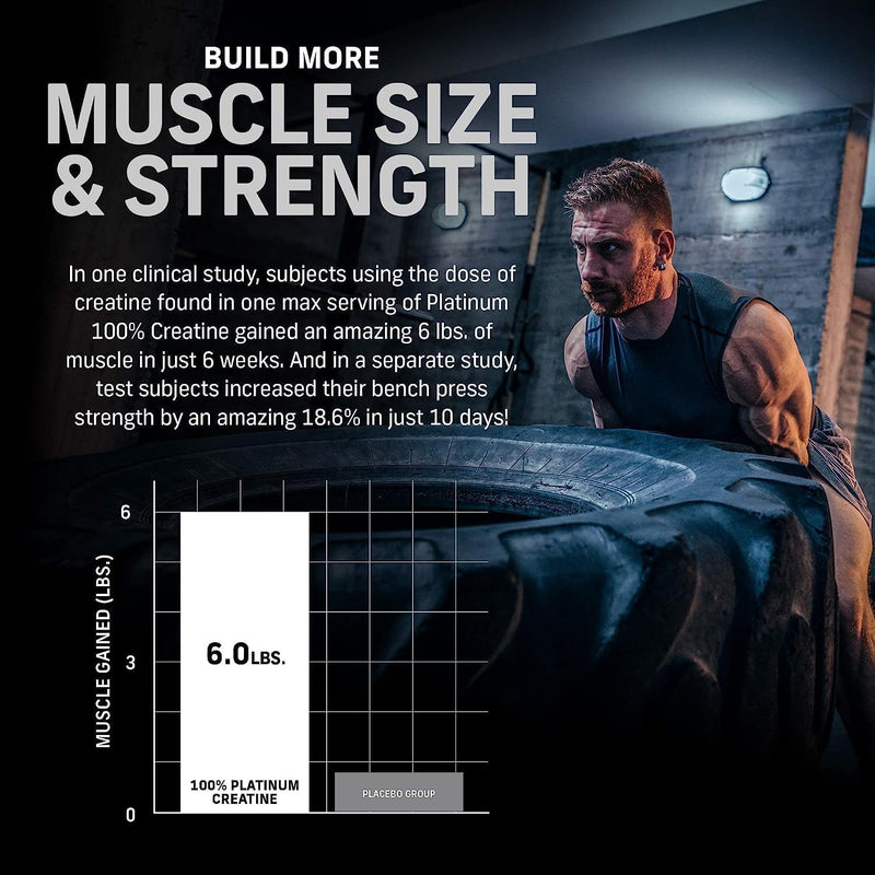 MuscleTech Platinum 100% Micronized Creatine 400g