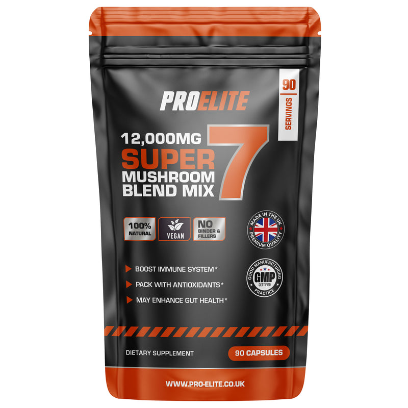 PROELITE 7in1 Mushroom Blend Vegan Capsules