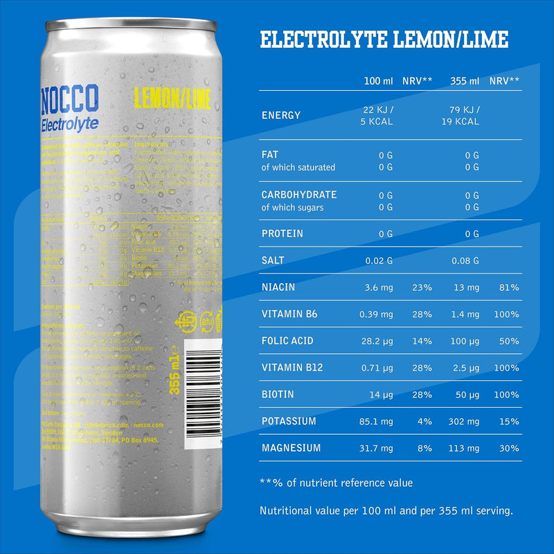 Nocco Electrolyte 12x355ml