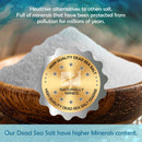 Pure Source Nutrition Dead Sea Salt Fine 1kg - Bucket