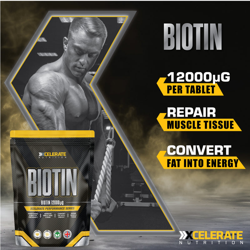 Xcelerate Biotin Tablets