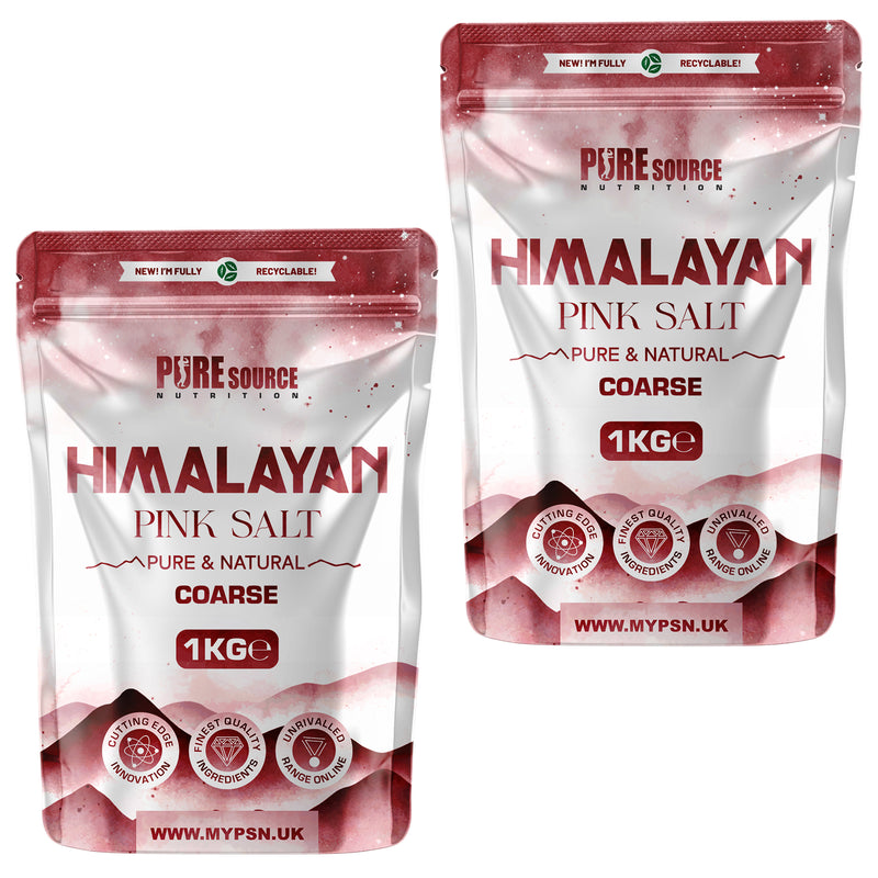 Pure Source Nutrition Himalayan Pink Salt 1Kg Coarse