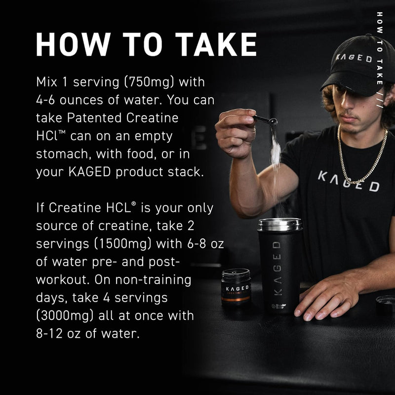 Kaged Muscle C-HCI Creatine HCL 56g - 76g