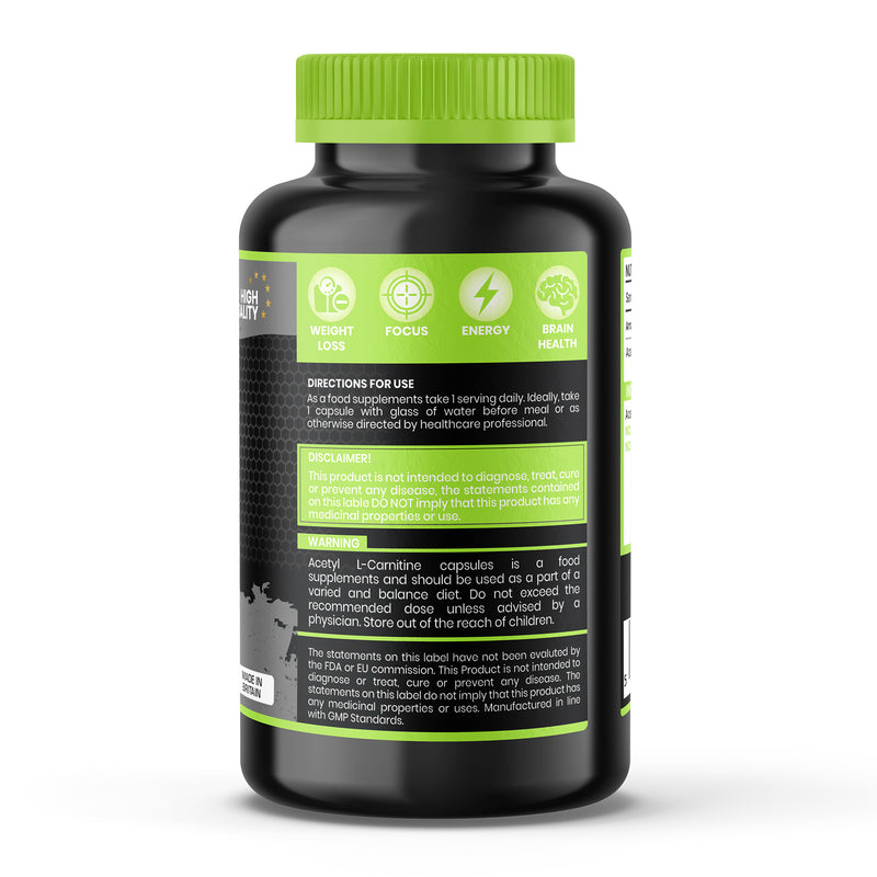 RIPPD Acetyl L-Carnitine 30 Capsules