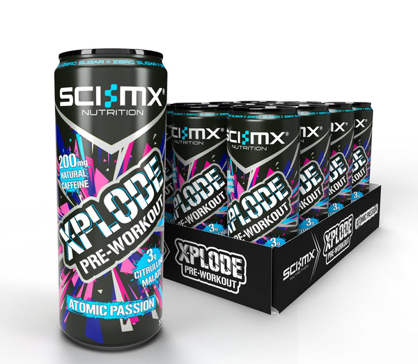 Sci-Mx Nutrition X-Plode Pre-Workout 12x330ml