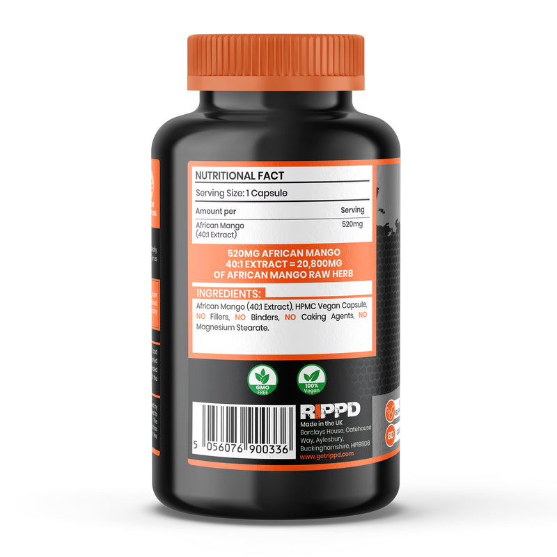RIPPD African Mango 60 Capsules