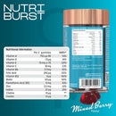 Nutriburst Health & Vitality Multivitamin - 60 Gummies