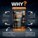 Pro-Elite Vitamin C + Zinc Vegan Tablets
