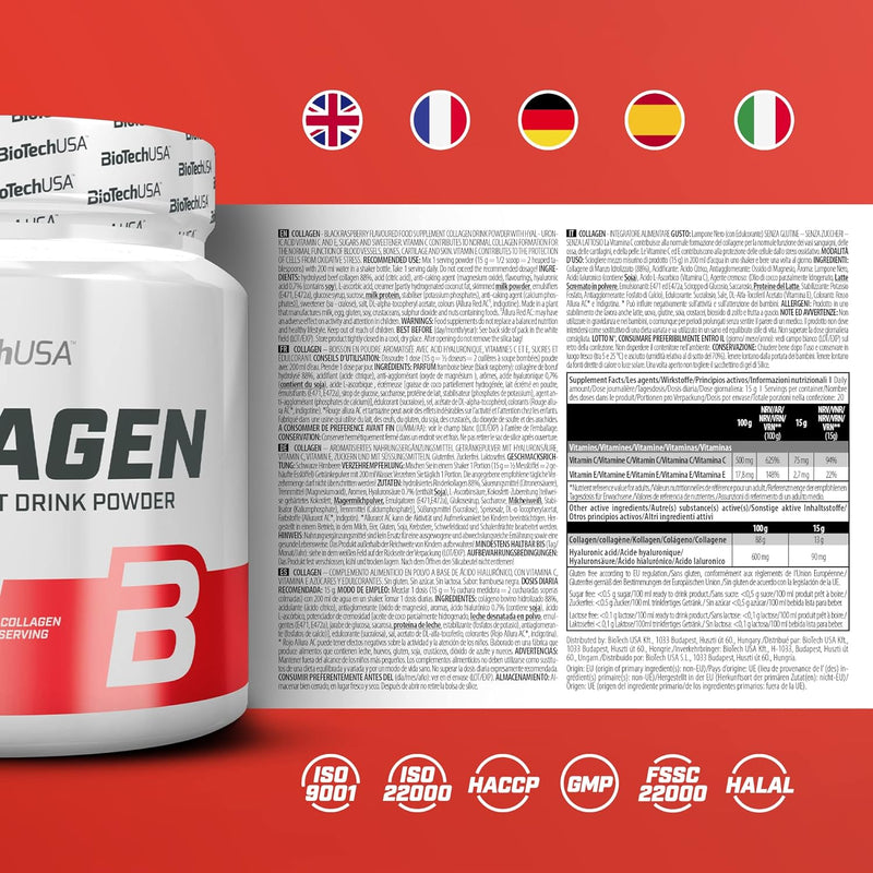 BioTech USA Collagen 300g Lemonade