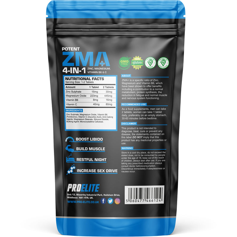 Pro-Elite ZMB6+ Vegan Tablets