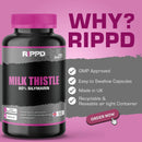 RIPPD Milk Thistle 120 Capsules