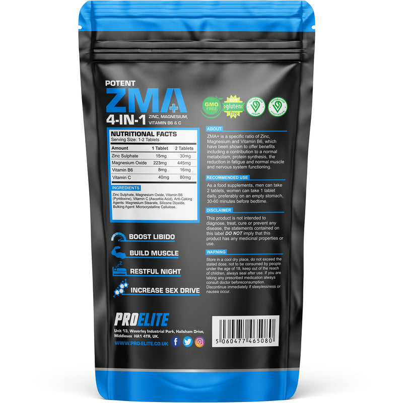 Pro-Elite ZMB6+ Vegan Tablets