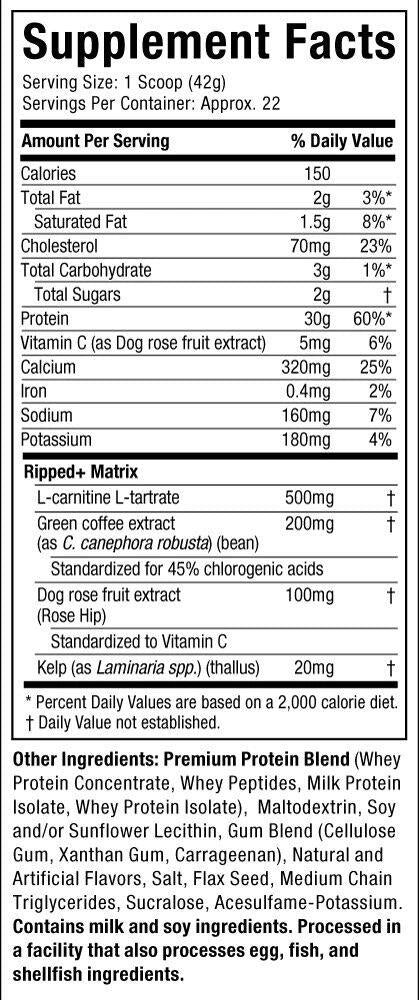 MuscleTech NITROTECH Ripped 1.81kg
