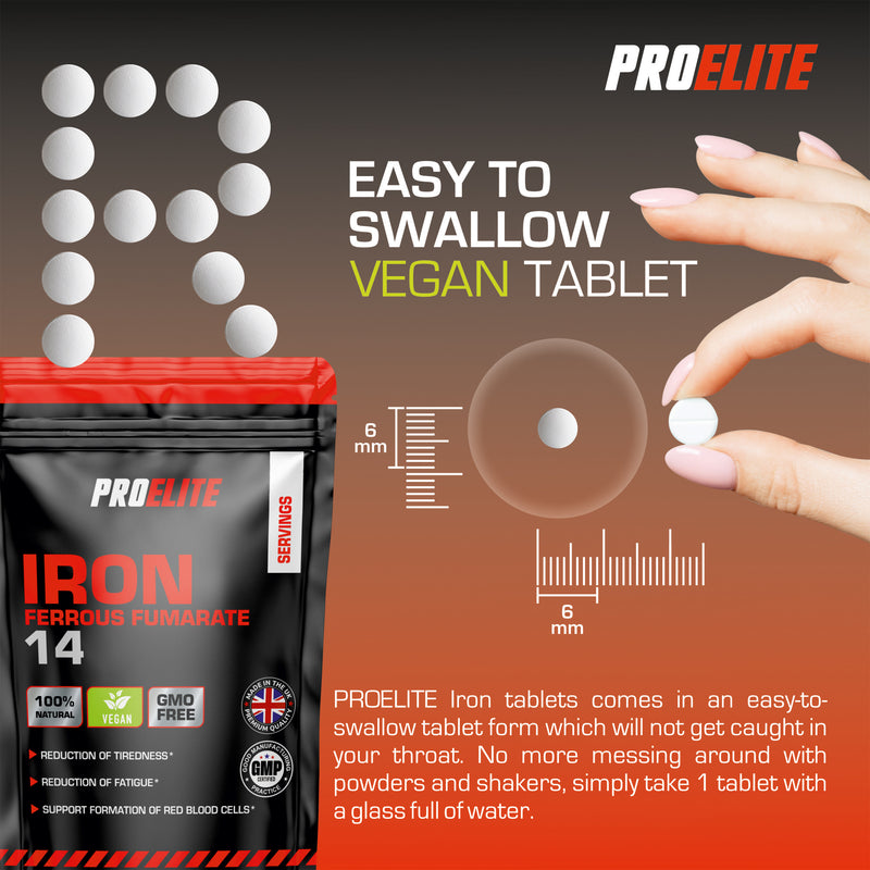 PROELITE Iron 14mg Tablets
