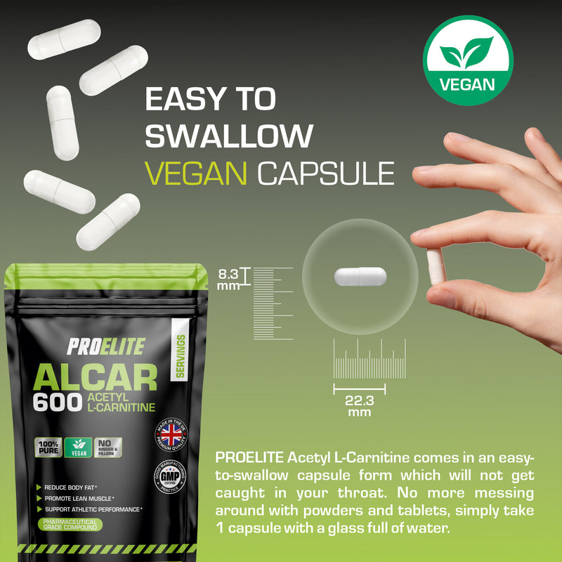 PROELITE Acetyl L-Carnitine Vegan Capsules