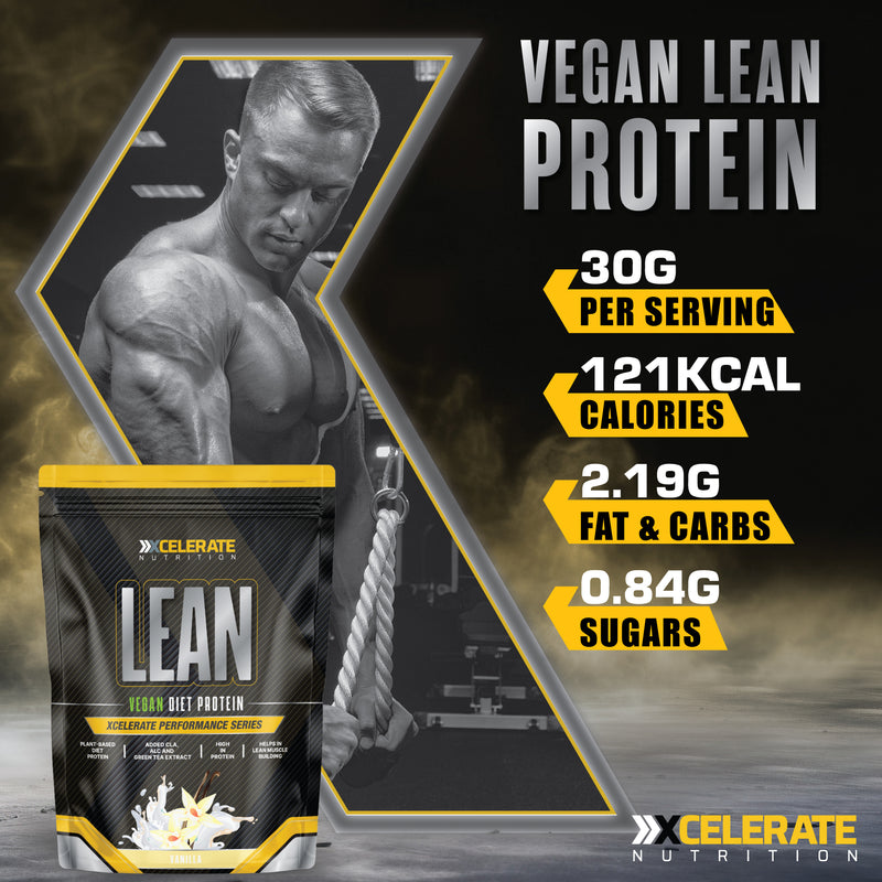 XCelerate Nutrition Lean Vegan Diet Protein Powder