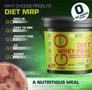 PROELITE Diet Whey Meal 4.4kg Bucket