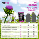 Pro-Elite Milk Thistle 40:1 Extract - Capsules VEGAN