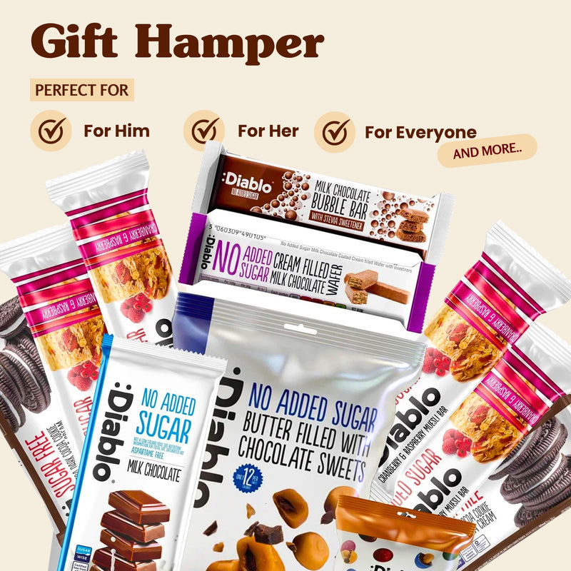 Guiltfree Diablo No Added Sugar Hamper Box - 3 (11 Items)