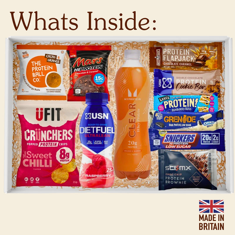 Guiltfree Protein Hamper Box (11 items)