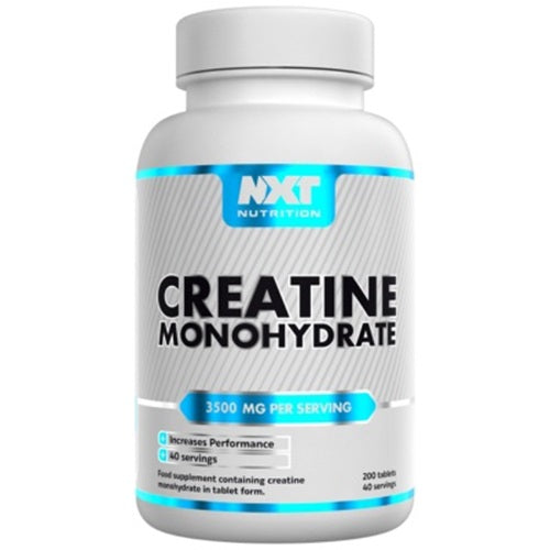 NXT Nutrition Creatine Monohydrate 200 Tablets 