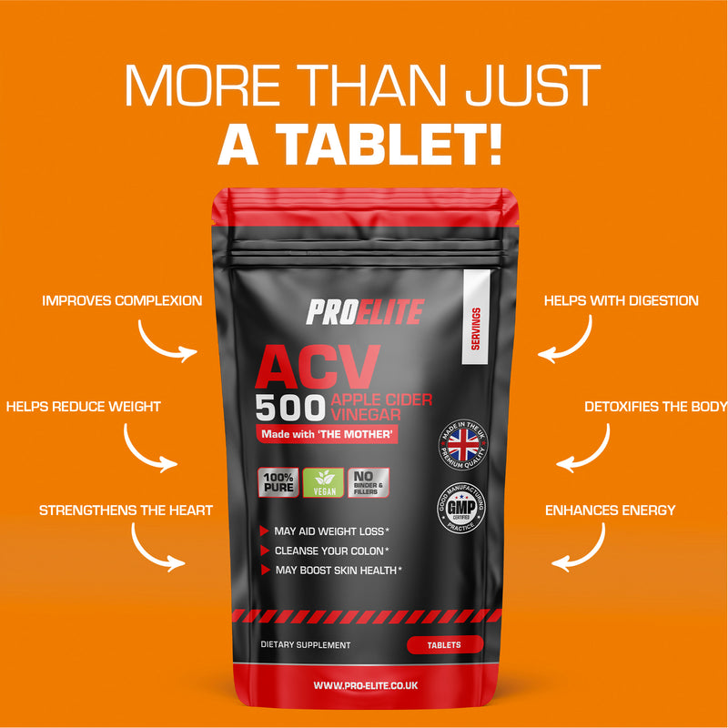 Pro-Elite Apple Cider Vinegar Tablets