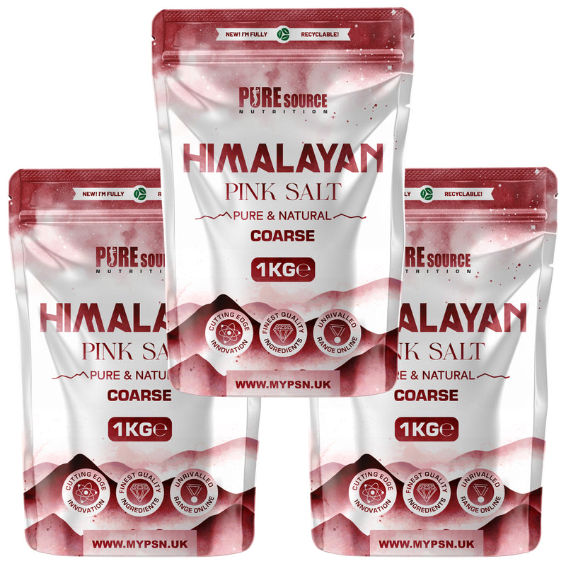 Pure Source Nutrition Himalayan Pink Salt 1Kg Coarse