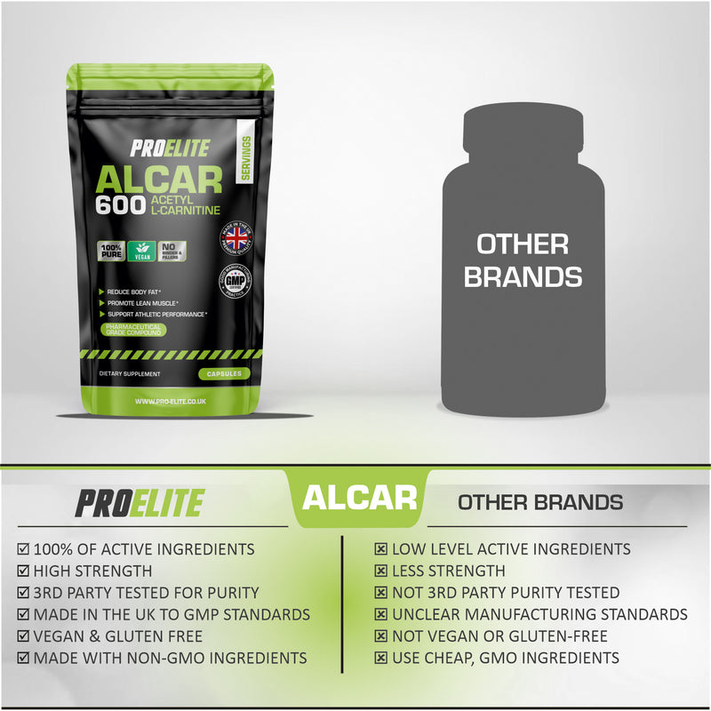 PROELITE Acetyl L-Carnitine Vegan Capsules