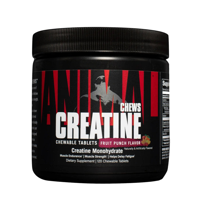 Animal Creatine Chews 120 Tablets