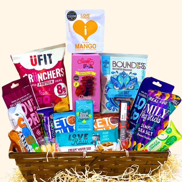 Vegan Vegetarian Food Gift Hamper Present Box 