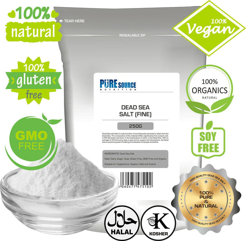 Pure Source Nutrition Dead Sea Salt Fine - White Label