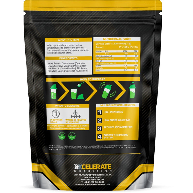 XCelerate Nutrition Whey Protein Powder
