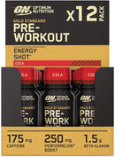 Optimum Nutrition Gold Standard Pre Workout Shot 12x60ml