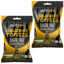 GuiltFree Sugar Free Liquorice Toffees 75g