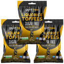 GuiltFree Sugar Free Liquorice Toffees 75g