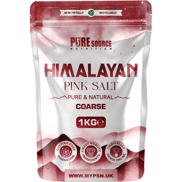 Pure Source Nutrition Himalayan Pink Salt 1Kg Coarse