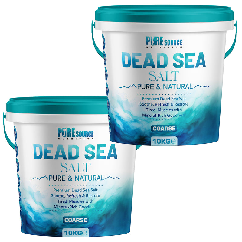 Pure Source Nutrition Dead Sea Salt Coarse - Bucket
