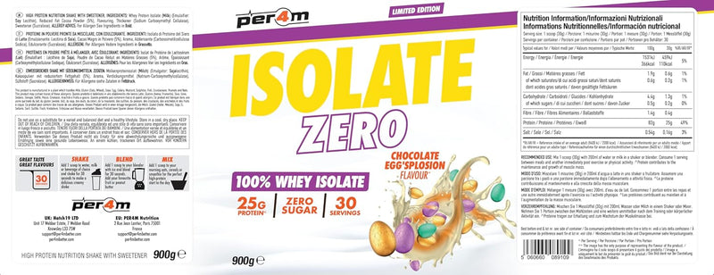 Per4m Isolate Zero 900g