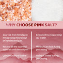 Pure Source Nutrition Himalayan Pink Salt 1Kg Coarse