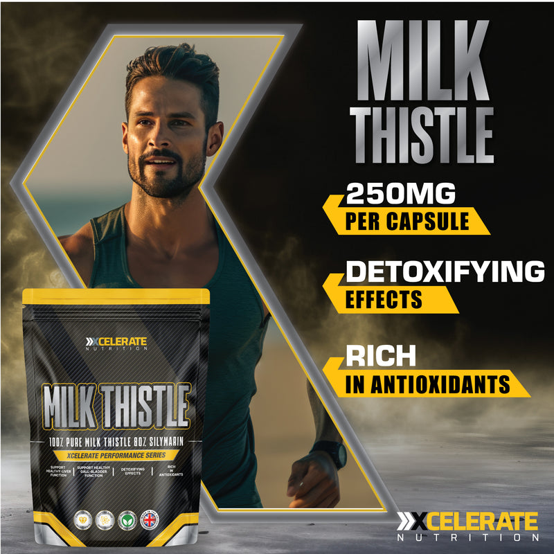 XCelerate Nutrition Milk Thistle Capsules