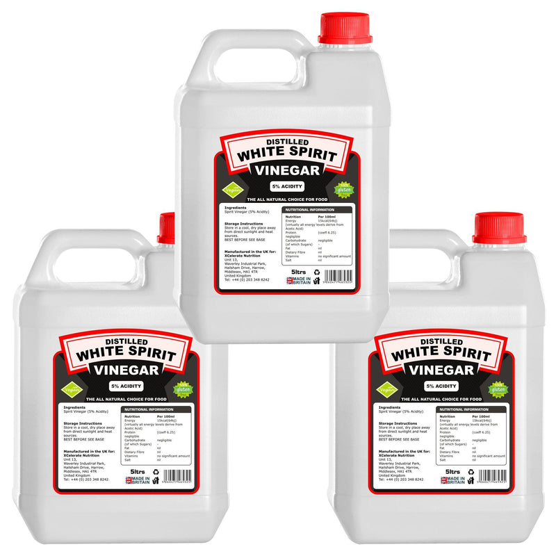 XCelerate Nutrition Distilled White Spirit Vinegar