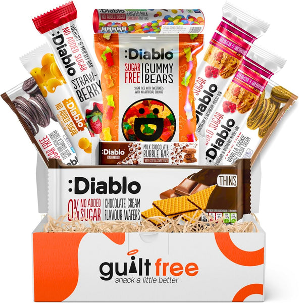 Guiltfree Diablo No Added Sugar Hamper Box (10 Items)