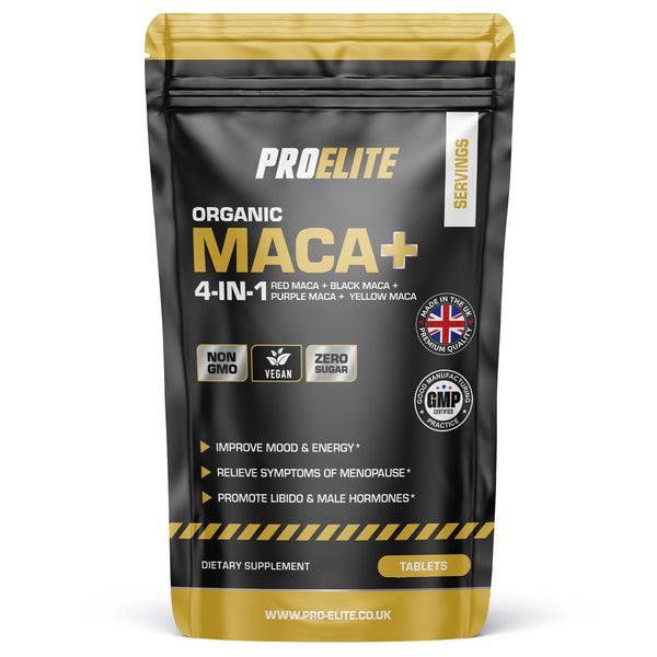 Pro-Elite Maca Root 5:1 Extract Vegan Tablets