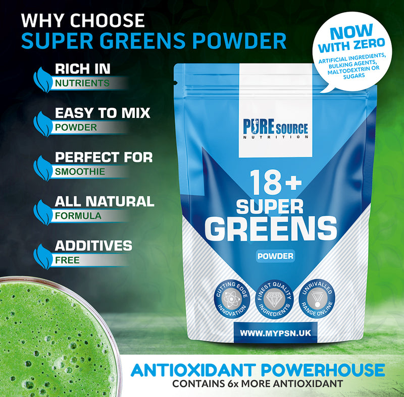 Pure Source Nutrition Super Greens Powder
