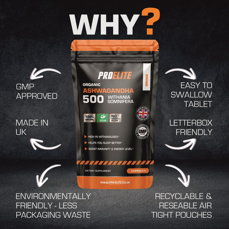 Pro-Elite Ashwagandha Vegan Capsules