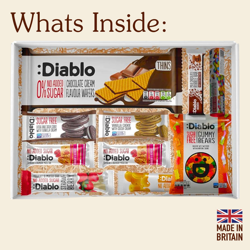 Guiltfree Diablo No Added Sugar Hamper Box (10 Items)