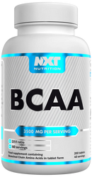 NXT Nutrition BCAA 200 Tablets