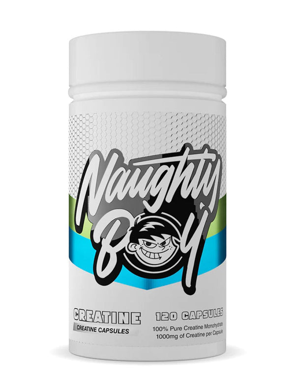 Naughty Boy Lifestyle Creatine 120 Capsules 