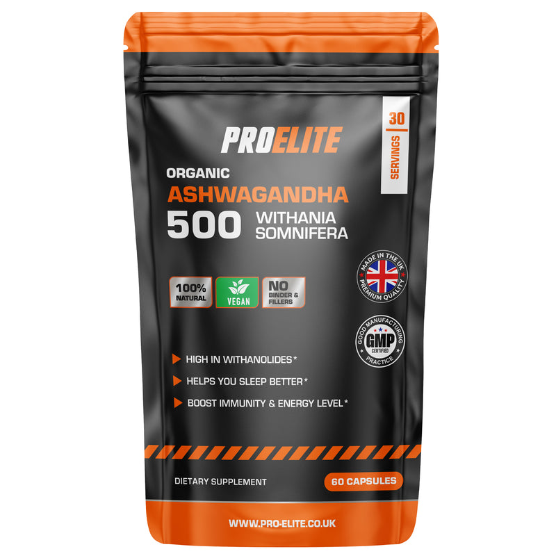 Pro-Elite Ashwagandha Vegan Capsules