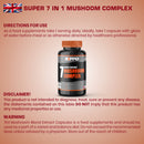RIPPD 7in1 Mushroom Blend Mix 120 Capsules